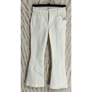 Frame Denim Le Bardot Crop Flare Pants